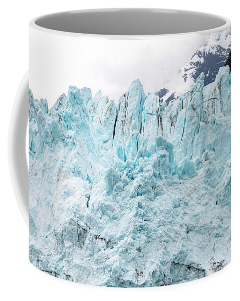 Alaska Coffee Mug featuring the photograph Margerie Glacier__3634 by Baywest Imaging