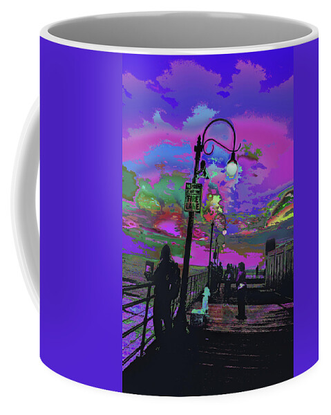 Marine's Silhouette Coffee Mug featuring the photograph Marine's silhouette 2 by Kenneth James