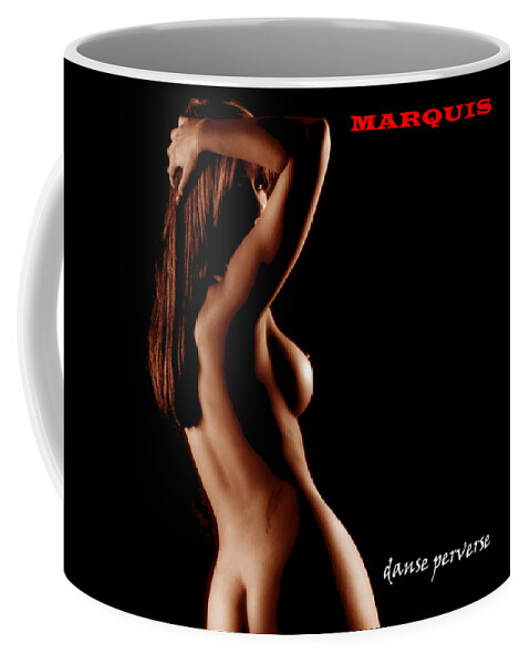 Music Coffee Mug featuring the digital art Marquis - Danse Perverse by Mark Baranowski