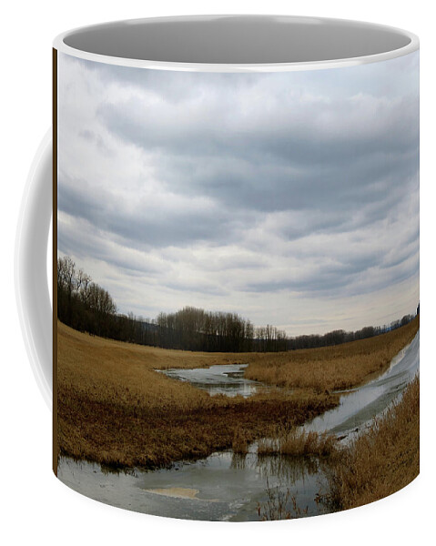 Marsh Coffee Mug featuring the photograph Marsh Day by Azthet Photography