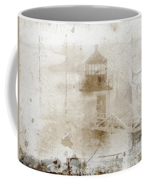 Marcia Lee Jones Coffee Mug featuring the photograph Marshall Lighthouse #2 by Marcia Lee Jones