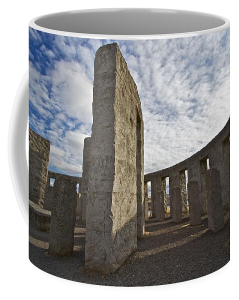 Stonehenge Coffee Mug featuring the photograph Maryhill Stonehenge 4 by Todd Kreuter