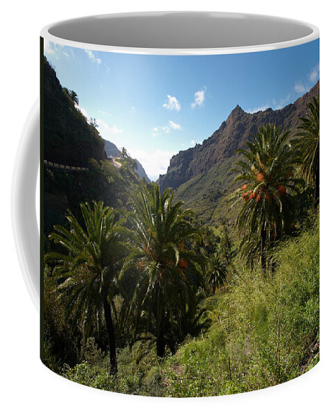 Landscape Coffee Mug featuring the photograph Masca Valley and Parque Rural de Teno 2 by Jouko Lehto