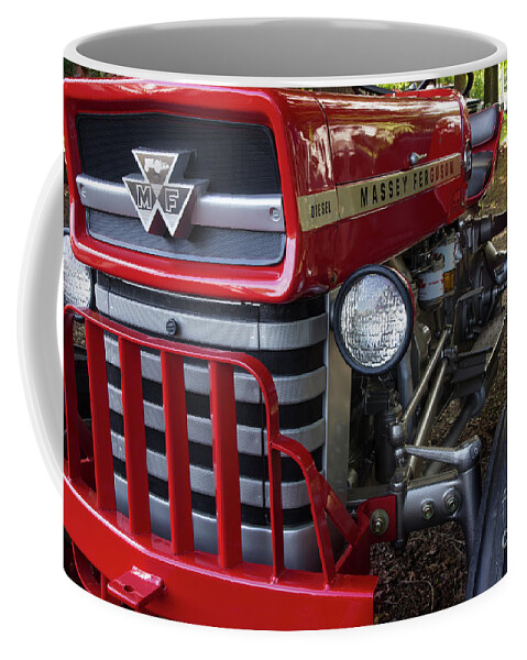 Tractor Coffee Mug featuring the photograph Massey Ferguson by Mike Eingle