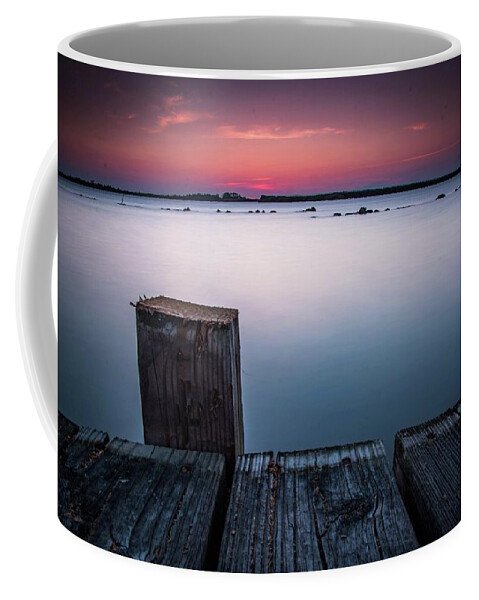 Virginia Coffee Mug featuring the photograph May Sunset 3 by Larkin's Balcony Photography