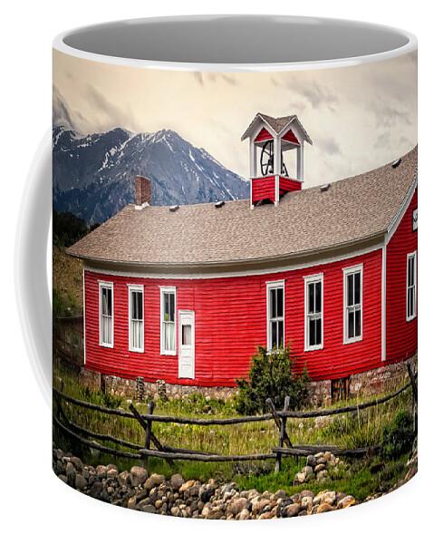 Maysville School Coffee Mug featuring the photograph Maysville School 1882 - 1939 by Imagery by Charly