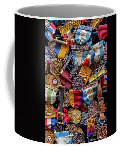 Christopher Holmes Photography Coffee Mug featuring the photograph Meet Medals by Christopher Holmes