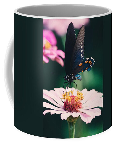 Butterfly Coffee Mug featuring the photograph Melancholy Summertime by Parker Cunningham