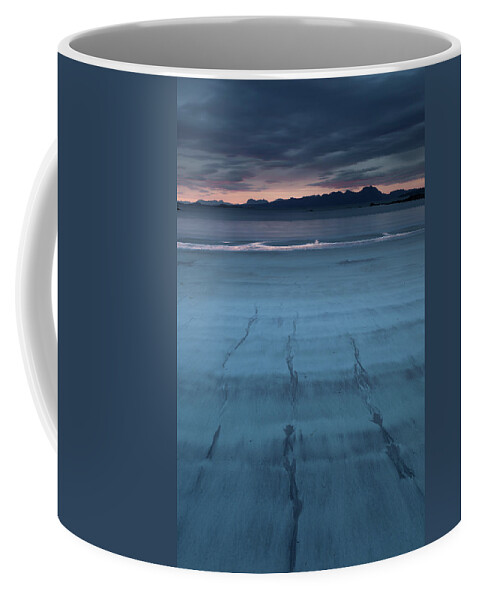  Coffee Mug featuring the photograph Mellon Udridgle sunrise 1 by Anita Nicholson