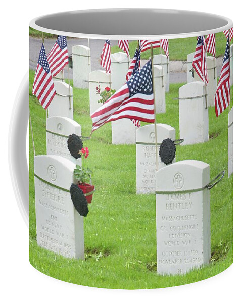 Heroes Coffee Mug featuring the photograph Memorial Day Two by Caroline Stella