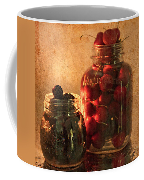 Fruit Coffee Mug featuring the photograph Memories of Jams, Preserves and Jellies by Sherry Hallemeier