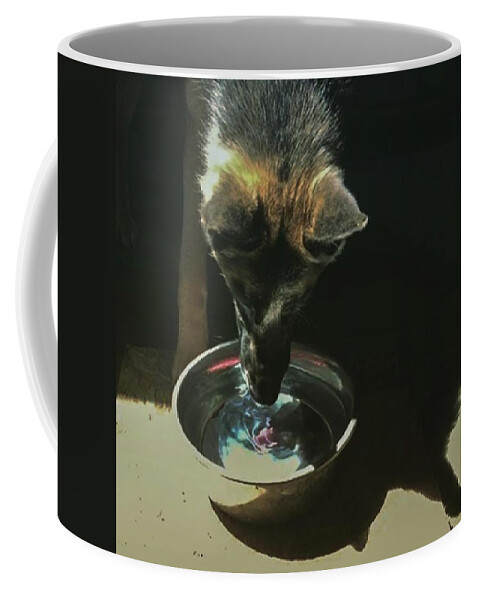 Hope Coffee Mug featuring the photograph #men Are #born With Two #eyes, But With by Jerry Renville
