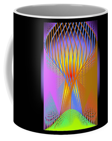 Mephistopheles Gpblet Coffee Mug featuring the digital art Mephistopheles Goblet by Richard Widows
