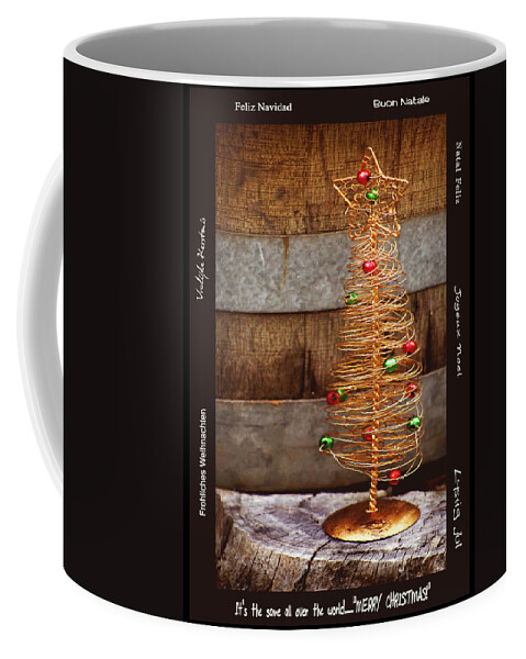 Still Life Coffee Mug featuring the photograph Merry Christmas by Holly Kempe