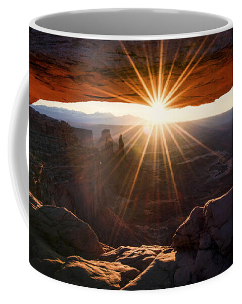 Mesa Glow Coffee Mug featuring the photograph Mesa Glow by Chad Dutson