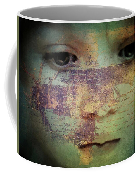 Child Coffee Mug featuring the digital art Message by Gun Legler