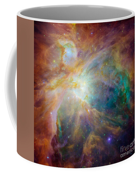 Orion Coffee Mug featuring the photograph Orion Nebula by Nasa Jpl