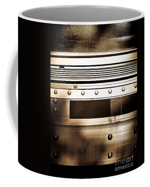 Metal Coffee Mug featuring the photograph Metal In Noonlight by Fei A