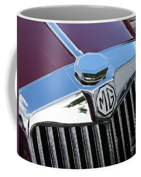 Car Coffee Mug featuring the photograph Mg Tf by Neil Zimmerman