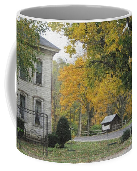 Photggraphy Coffee Mug featuring the photograph Mifflin, Ohio by Kathie Chicoine