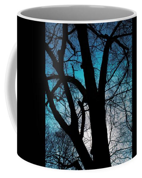 Blue Coffee Mug featuring the photograph Might Oak 16x20 by Leah Palmer