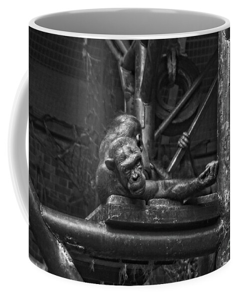 Maned Monkey Coffee Mug featuring the photograph Mighty Joe Young by Doc Braham
