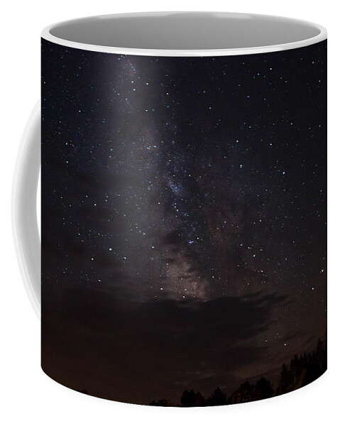 Stars Coffee Mug featuring the photograph Milky Way by Gary Wightman