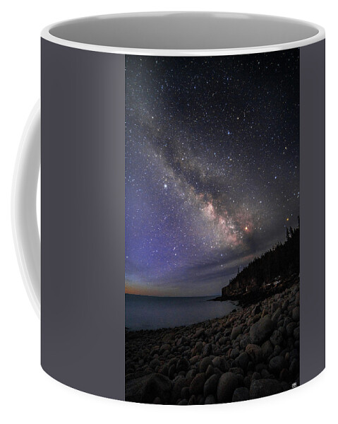 Milky Way Coffee Mug featuring the photograph Milky Way Over Boulder Beach by John Meader