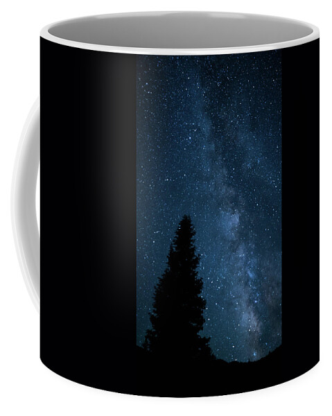 Nevada Coffee Mug featuring the photograph Milky Way Pine Great Basin National Park Nevada by Lawrence S Richardson Jr