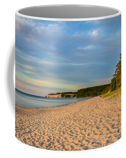 Miners Beach Lake Superior Michigan Coffee Mug featuring the photograph Miners Beach Lake Superior Michigan I #1 by Karen Jorstad