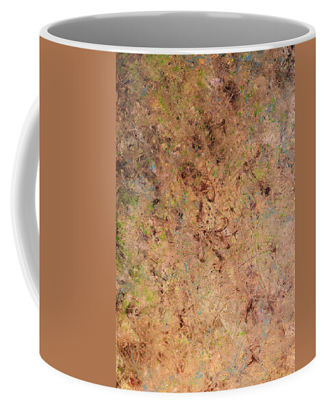 Minimal Coffee Mug featuring the painting Minimal 7 by James W Johnson