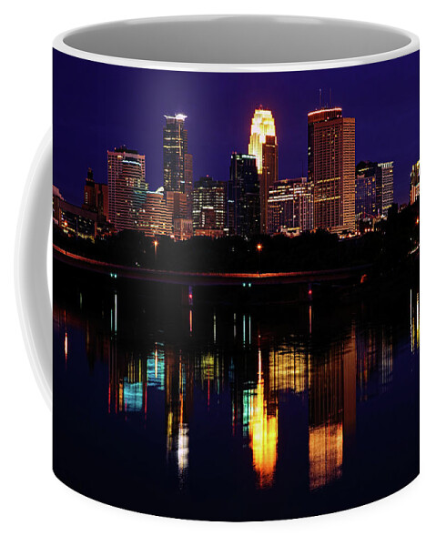 Minneapolis Coffee Mug featuring the photograph Minneapolis Twilight by Rick Berk