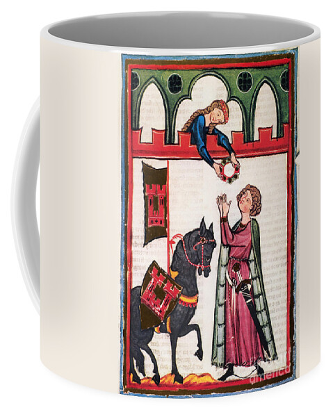 14th Century Coffee Mug featuring the photograph Minnesinger Lieder by Granger