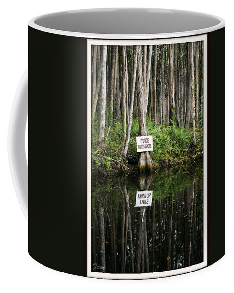 Mirror Coffee Mug featuring the photograph Mirror Lake by Farol Tomson