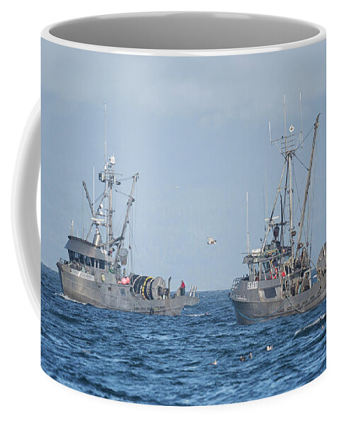 Miss Trimar Coffee Mug featuring the photograph Miss Trimar and Viking Leader by Randy Hall
