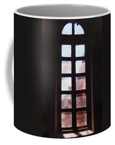 San Antonio Coffee Mug featuring the photograph Mission Window by M Diane Bonaparte