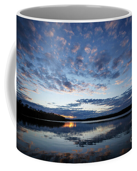 Sunset Coffee Mug featuring the photograph Missouri Sunset 1 by Dennis Hedberg