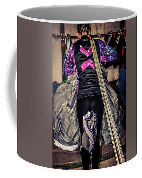 Paracute Coffee Mug featuring the photograph Missy's Dress by Larkin's Balcony Photography
