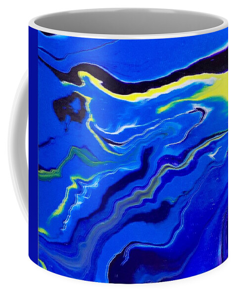  Coffee Mug featuring the painting Mistic by Thomas Whitlock
