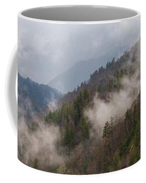 Great Smoky Mountains National Park Coffee Mug featuring the photograph Misty Mountains by Stefan Mazzola
