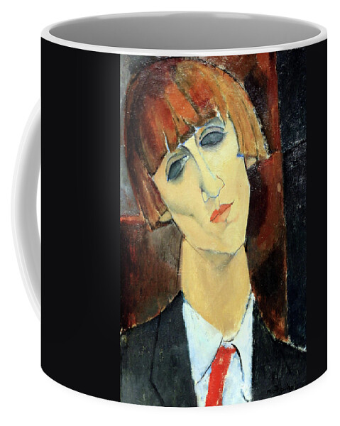 Madame Coffee Mug featuring the photograph Modigliani's Madame Kisling by Cora Wandel