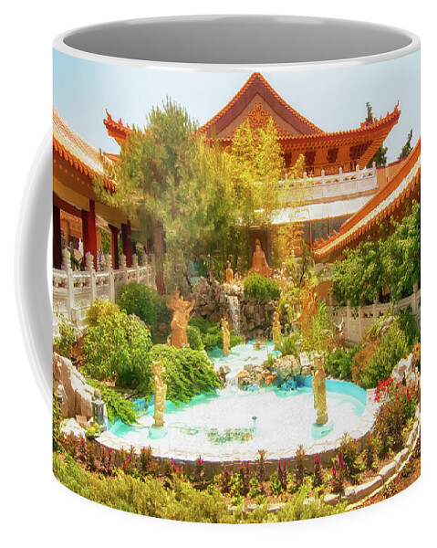 Buddhist Coffee Mug featuring the photograph Monastery by Joseph Hollingsworth
