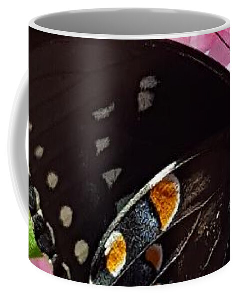 Butterfly Coffee Mug featuring the photograph Tuesday Two B by Dani McEvoy
