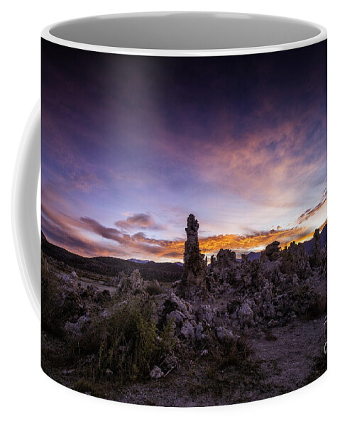 California Coffee Mug featuring the photograph Mono Lake Sunset 5 by Timothy Hacker
