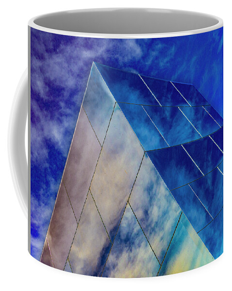 Monolithic Sky Coffee Mug featuring the photograph Monolithic Sky by Paul Wear