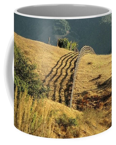 Hills Coffee Mug featuring the photograph Monterey Hills by Ellen Cotton