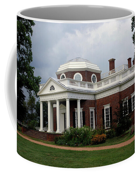 Usa Coffee Mug featuring the photograph Monticello by LeeAnn McLaneGoetz McLaneGoetzStudioLLCcom