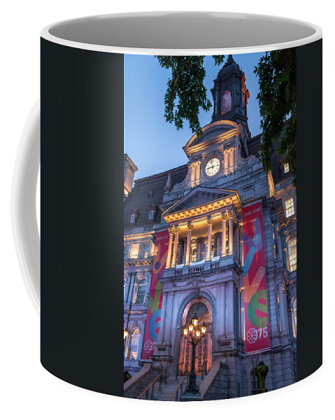City Coffee Mug featuring the photograph Montreal City Hall by Ginger Stein