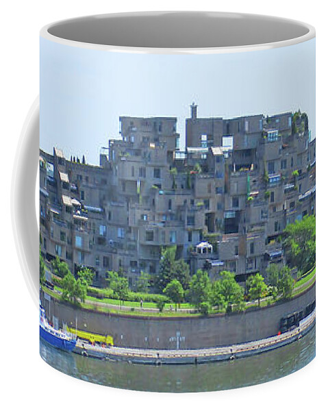 Montreal Coffee Mug featuring the photograph Montreal Habitat 1 by Randall Weidner