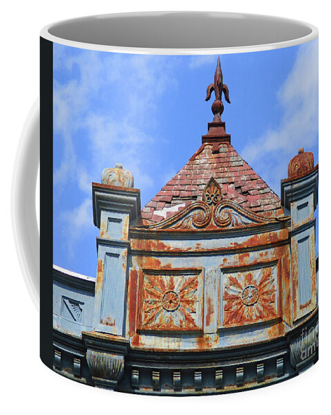 Montreal Coffee Mug featuring the photograph Montreal Rooftop by Randall Weidner